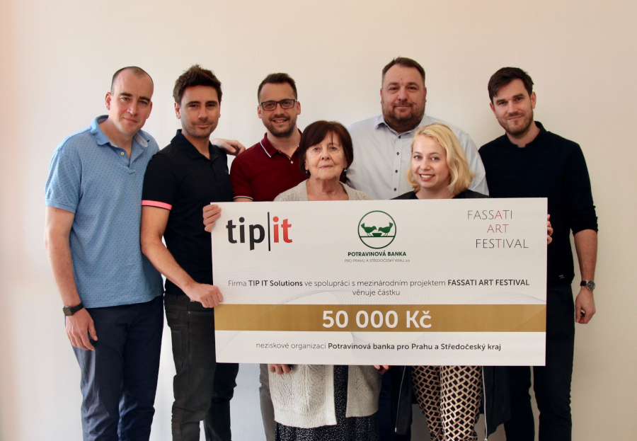 TIP IT Solutions podporuje Potravinovou banku